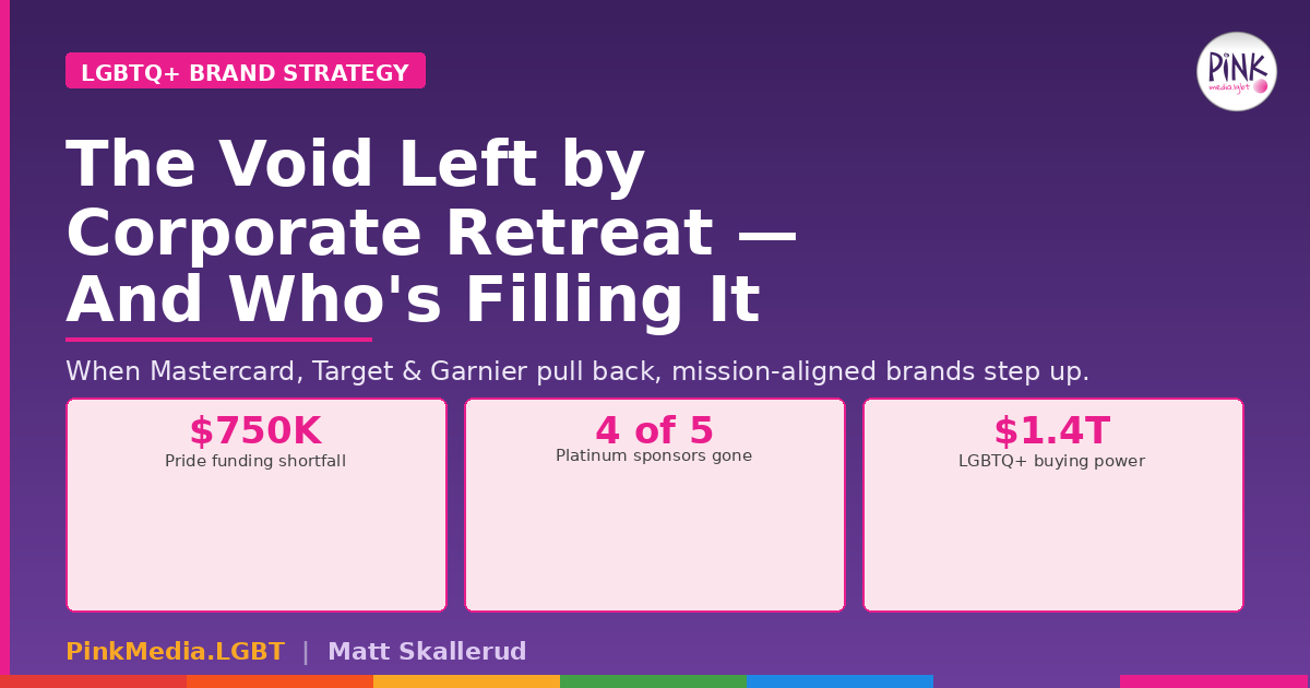 The Void Left by Corporate Retreat — And Who's Filling It | Pink Media