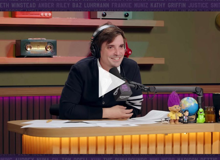 Zach Sang in the Zach Sang Show studio