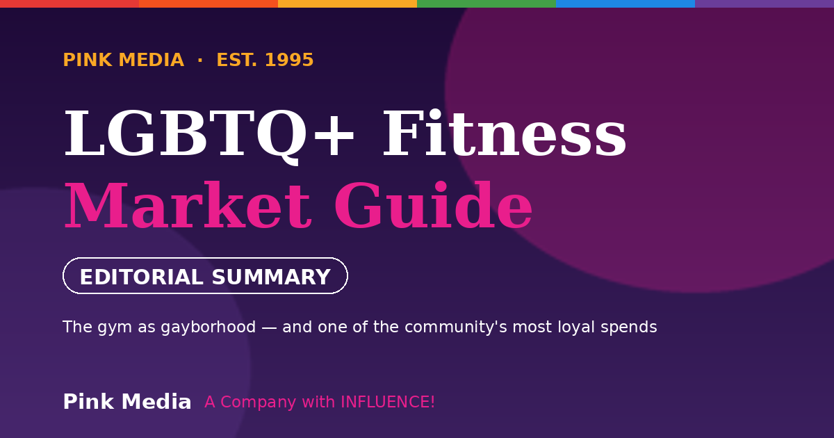 LGBTQ+ Fitness Market Guide — Pink Media