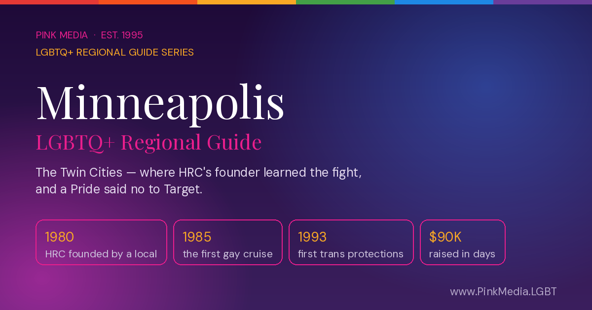 LGBTQ+ Minneapolis Regional Guide — Pink Media