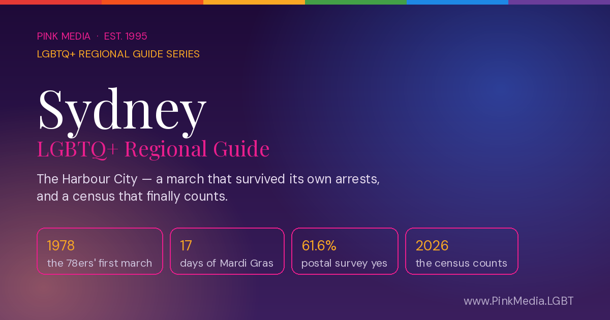 LGBTQ+ Sydney Regional Guide — Pink Media